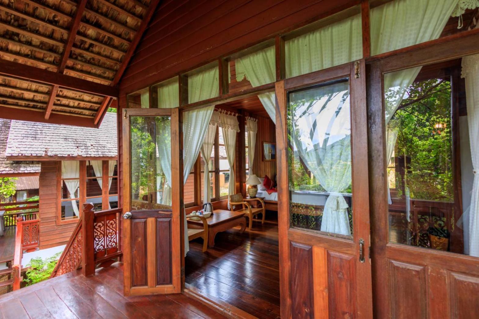 ラマイビーチSamui Wooden Hillアパートメント エクステリア 写真