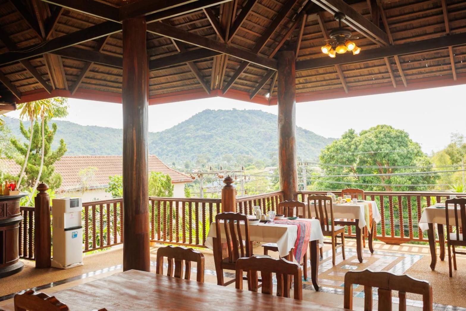 ラマイビーチSamui Wooden Hillアパートメント エクステリア 写真