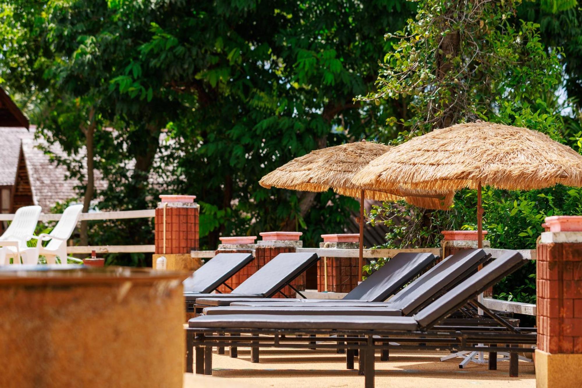 ラマイビーチSamui Wooden Hillアパートメント エクステリア 写真