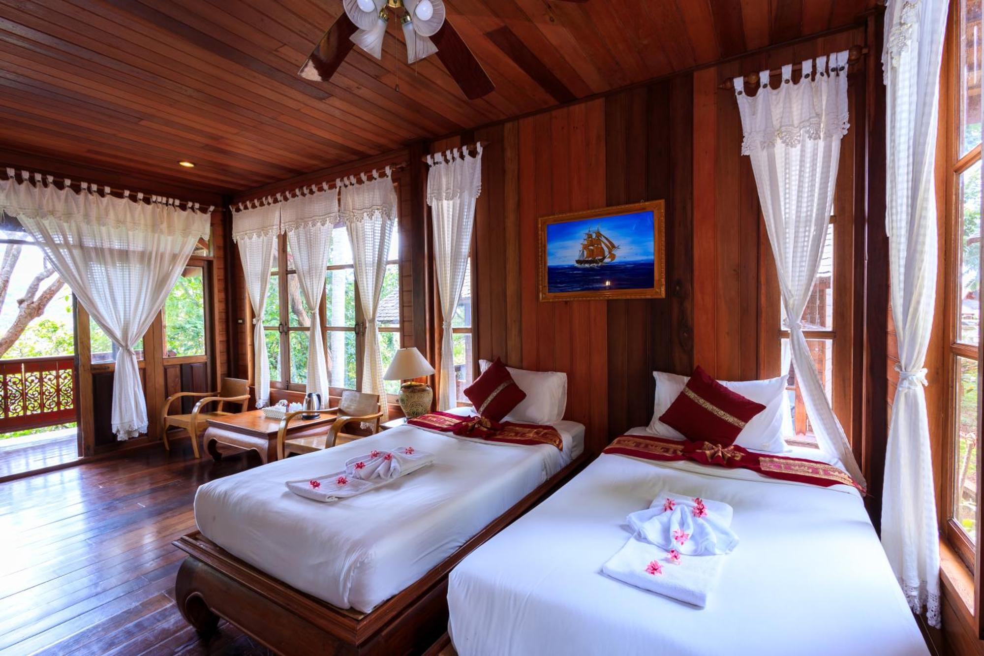 ラマイビーチSamui Wooden Hillアパートメント エクステリア 写真